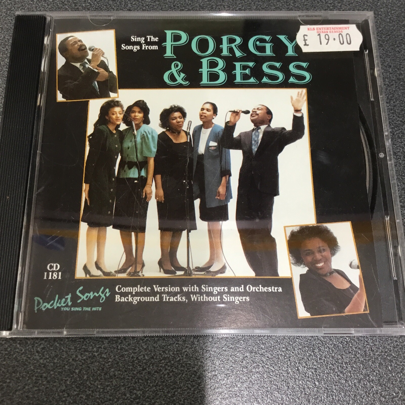 Pocket Songs Karaoke CDG Porgy & Bess