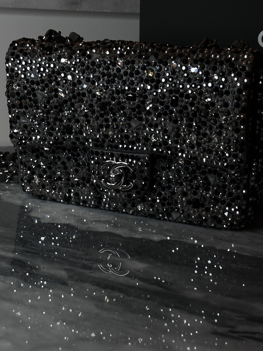 LIMITED EDITION CHANEL SWAROVSKI CRYSTAL BAG / CHANEL RHINESTONE