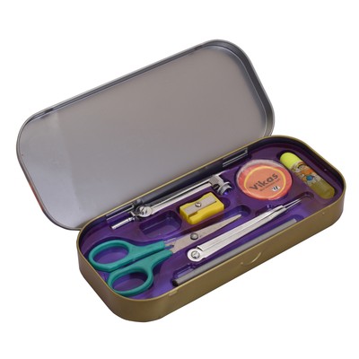 Students Mathematical Geometry Box Drawing Instruments Geometry Box | eBay