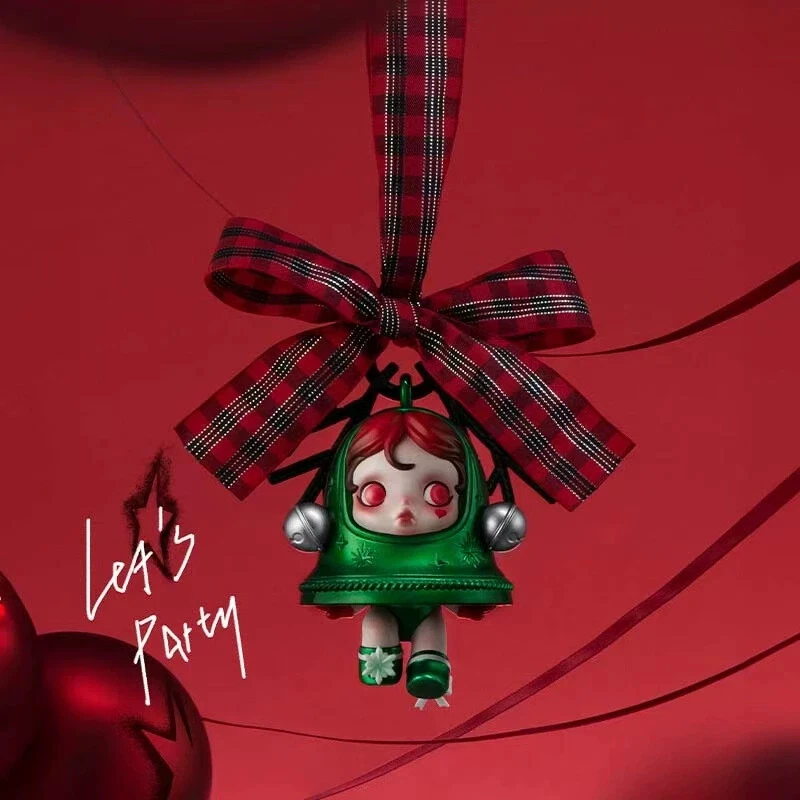 Jingle All the Way Green-POP MART Skullpanda Tell Me What Jingle All the Way Green-POP MART Skullpanda Tell Me What