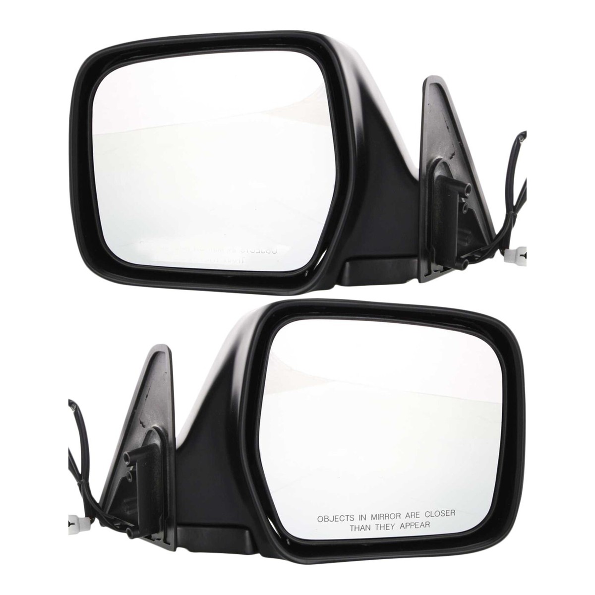 Power Mirror Set For 1990-1997 Toyota Land Cruiser Manual Folding