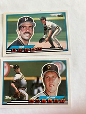 (2) 1989 TOPPS BIG JOHN SMILEY # 85 & SID BREAM # 106 BASEBALL CARDS (PIRATES)