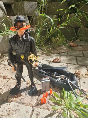 Accessoires Plongée Action Man SAS – Vintage Palitoy 1970 (neuf Scellé)