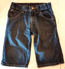 Wrangler Boys Jeans Shorts 8 Reg Blue 5 Pocket Denim Pants