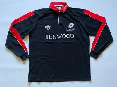 CANTERBURY SARACENS ラガーシャツ S KENWOOD VINTAGE SARACENS RUGBY