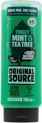ORIGINAL SOURCE Duschgel XXL Mint & Tea Tree, 1 x 750ml