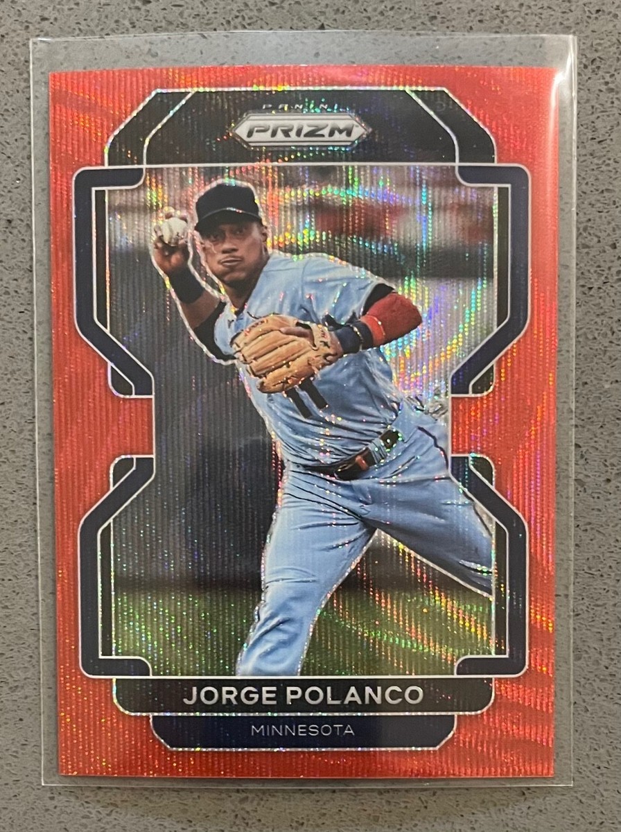 2022 Panini Prizm Baseball Tier III #263 Jorge Polanco /99 Red