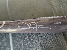 Joe pepitone signed bat autographed mlb baseball new york Yankees 29 inch Mlb 