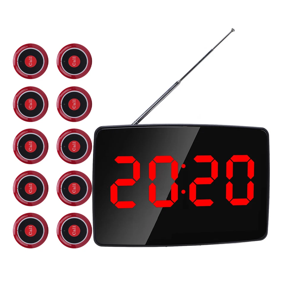 Système 'appel Sans Fil Système 'appel Sans Fil De File 'attente Transmission - Photo 2/4