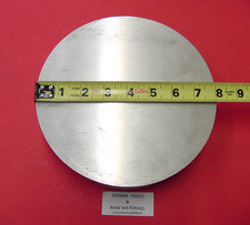 8" ALUMINUM 6061 ROUND ROD 3/8" LONG T6511 Solid Extruded Lathe Bar Stock