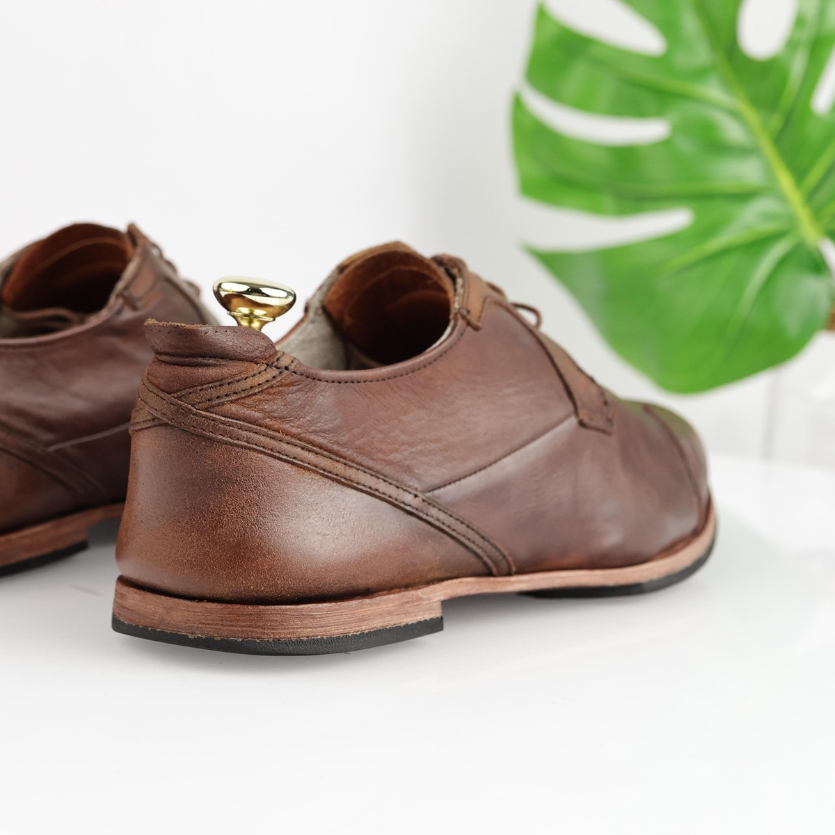 Timberland Wodehouse Men Casual Oxford Shoe Size 8 Daily Wear Brown Leather Timberland Wodehouse Oxfords | Footwear Review - main image 4