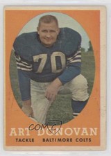 1958 Topps Art Donovan #106 HOF 0s4