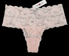 COSABELLA Pink Lilly Never Say Never Comfie Cutie Lace Thong Underwear M/L NWT