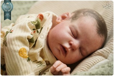Studio-Puppe Baby JUNGE Reborn Noah von Reva Schick 21 Zoll
