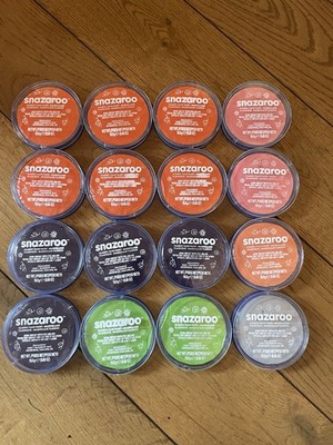 16x Snazaroo Gesichtsfarbe Konvolut