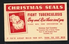 Canada 1943 2¢ KGVI precancel with Christmas Seals Tuberculosis Advertising