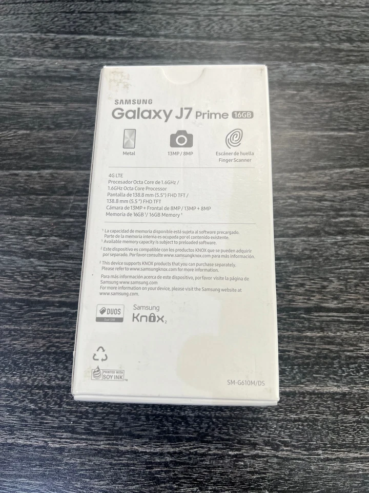 Samsung Galaxy J7 Prime (SM-G610M/DS ) 16GB - Black Brand new "EU VERSION" - Image 2 of 2