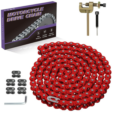 35 Go Kart Roller Chain 4 Feet Replacement for Go Cart Mini Bike ATV Pit Dirt Bi