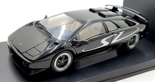 Autoart 1/18 Scale Diecast 70081 - Lamborghini Diablo SV - Black - Picture 1 of 5