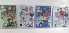 Topps Match Attax Signature Style Man of the Match UEFA Champions League Lot (4)