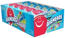 Airheads Candy, Assorted Flavors, 5 Individually Wrapped Full Size Bars per