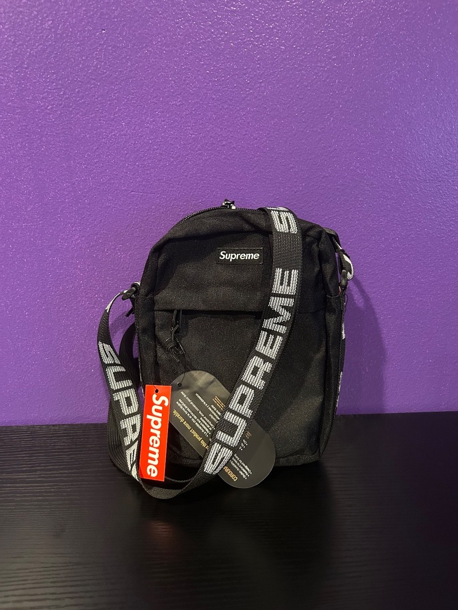 supreme 2018ss shoulder bag 【black】 Supreme Shoulder Bag (SS18