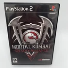 Mortal Kombat Deadly Alliance PS2 PlayStation 2 Complete CIB Black Label