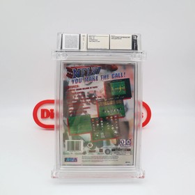 Sega Saturn NFL '97 1997 FOOTBALL - WATA GRADED 8.5 A+! NEW & Factory Sealed!