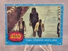 1977 Topps Star Wars Series 1 Blue #55 Han, Chewie and Luke