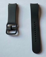 NEW OEM Graphite Black Samsung Galaxy Watch4/5 Sport Band 20mm LARGE in Bulk Pkg