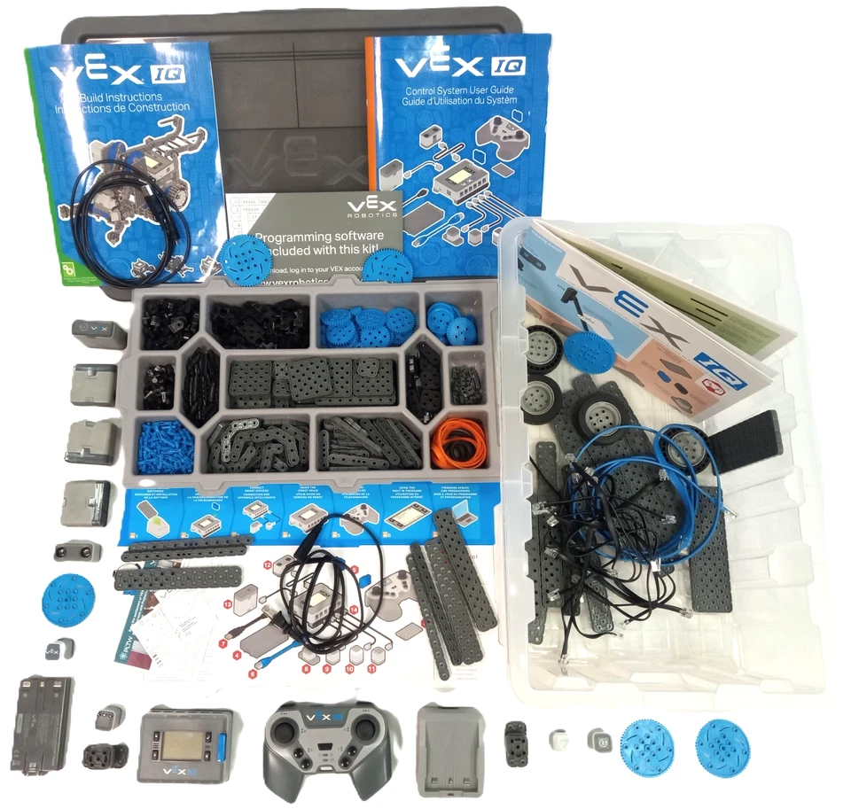 Vex IQ Super Kit 228-2500 COMPLETE SET Controller/Brain/Motors/Sensors UPDATED - Image 2 of 4
