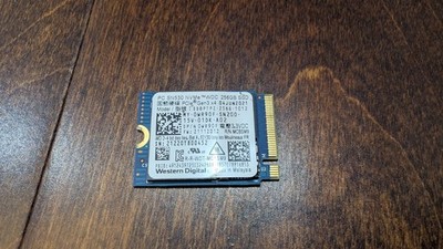 Western Digital PC SN530 256GB M.2 2230 NVMe SSD SDBPTPZ-256G-1012 WDC
