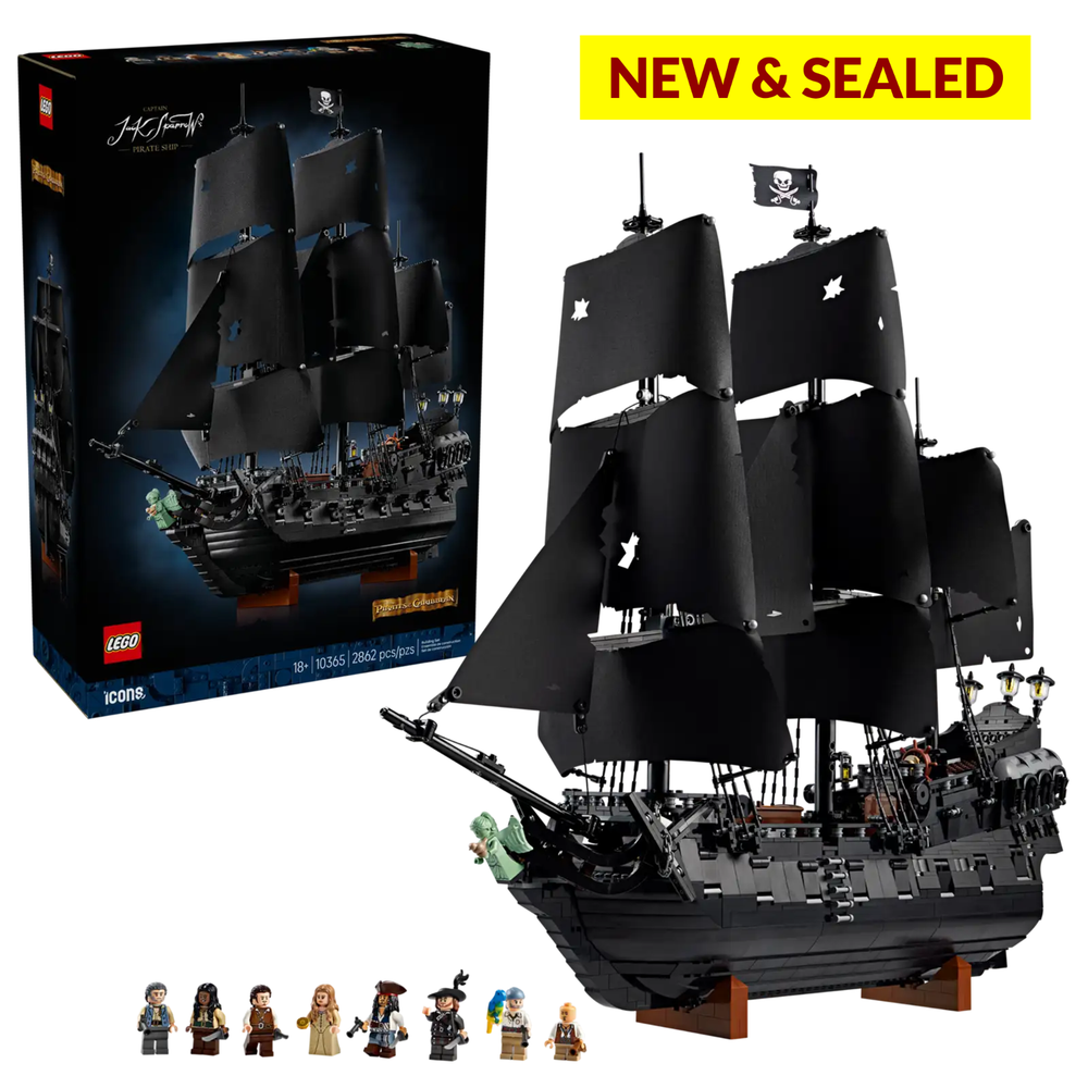 Lego 10365  Black Pearl Captain Jack Sparrow’s Pirate Ship Halloween NEW SEALED