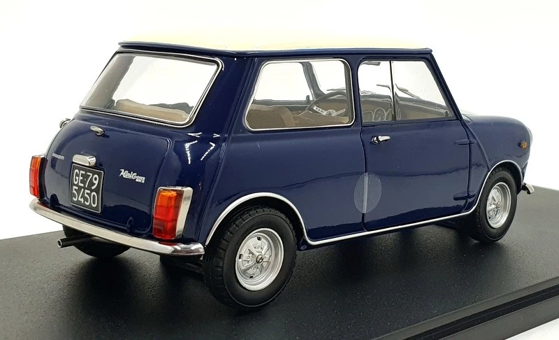 Mitica 1/18 Scale 205004-D - 1968 Innocenti Mini Cooper MK2 - Blue/Cream - Image 2 of 4