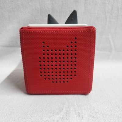 Tonies Toniebox Audio Player with Charger Kids Music Box Red