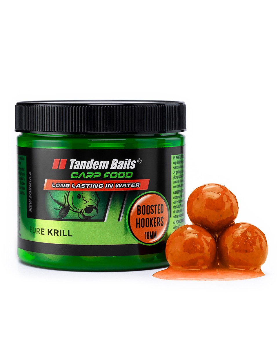 Tandem Baits Boilies Boosted Hookers CF 18 mm–300 g Krill Puro
