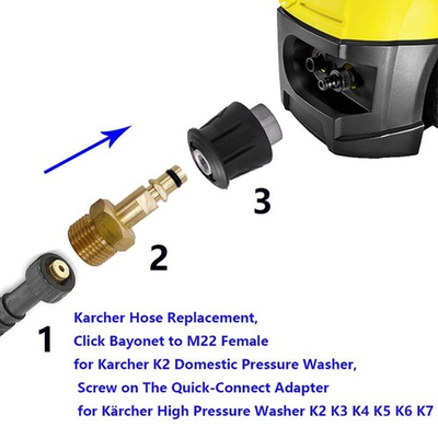 #ad M22 High Pressure Cleaner Hose Adapter Washer Hose Adapter for K Cars 1 Pieces $22.01