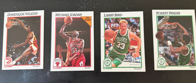 1991-92 NBA HOOPS COMPLETE SERIES 1 SET 330 CARDS