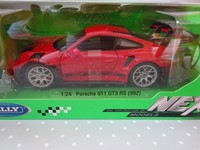 Porsche 911 GT3 Rs 992 Rot Modelauto Sportwagen Ca.18Cm 1/24