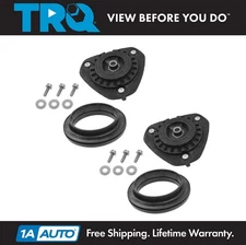 TRQ Front Upper Strut Shock Mount Kit w/ Bearing LH & RH Pair for Altima Maxima