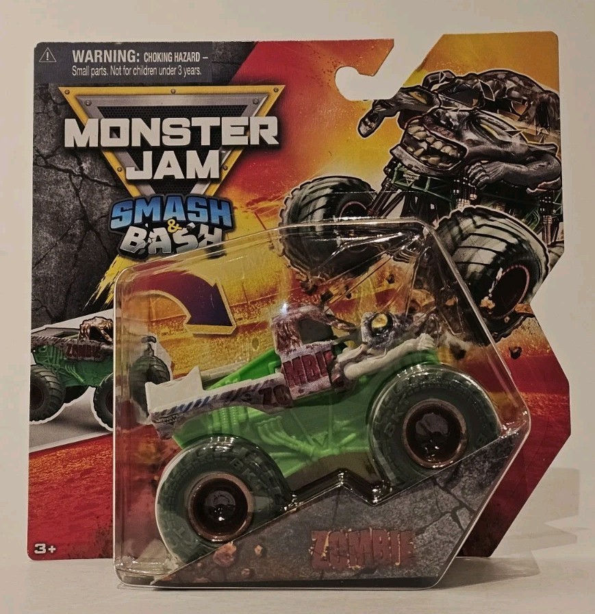 Monster Jam Zombie Smash & Bash 1:64 Scale Monster Truck