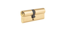 Union 6-Pin Euro Cylinder Lock 40-40 (80mm) Brass