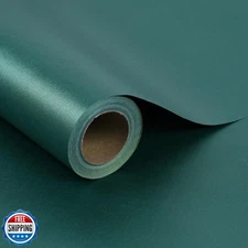 LaRibbons Green Wrapping Paper, 30 Inch x 33 Feet, Solid Color Pearly-Lustre 