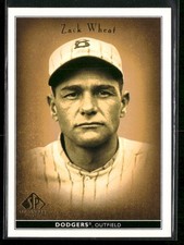 2002 SP Legendary Cuts #90 Zack Wheat