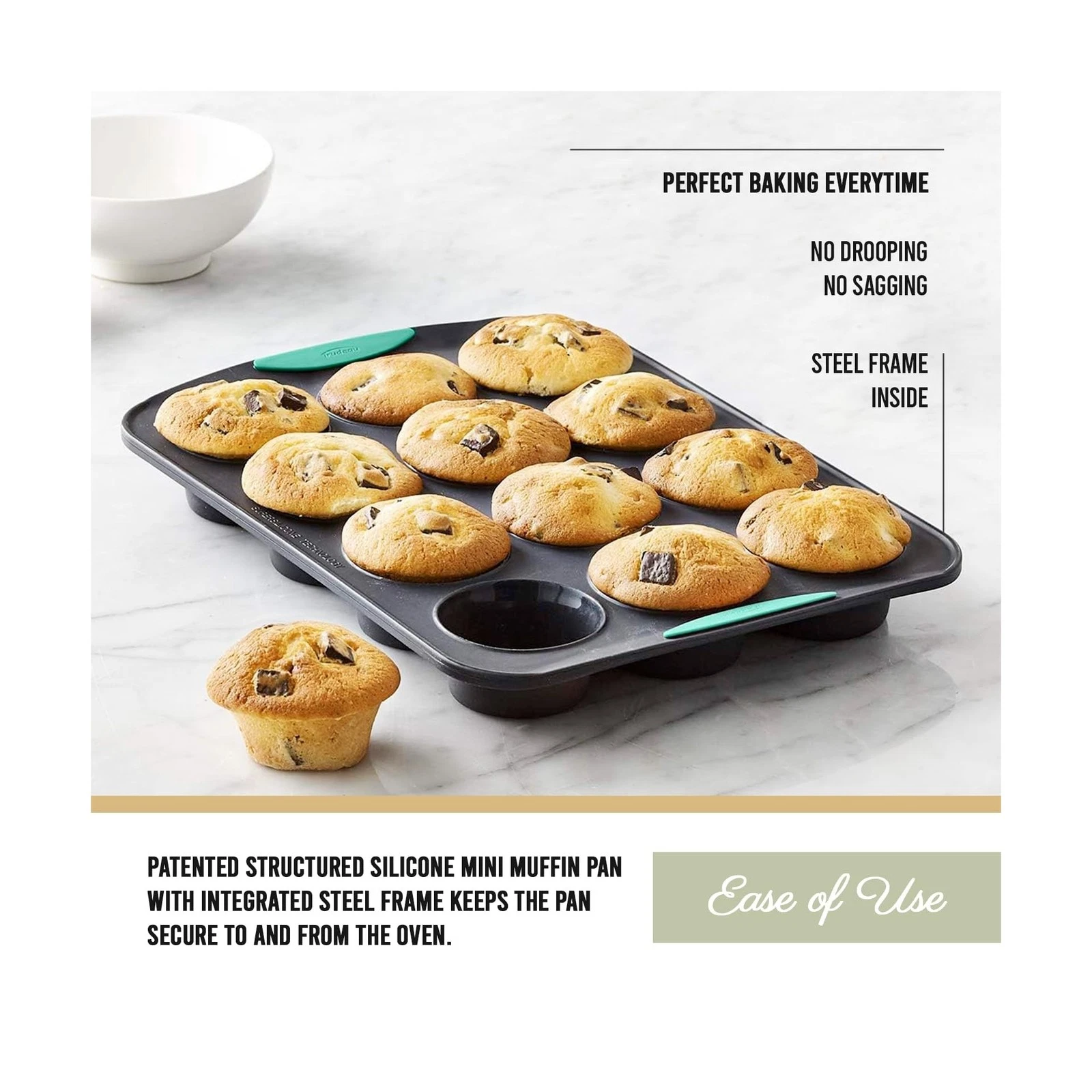 Trudeau Structure Silicone Muffin Pan - Thumbnail 2