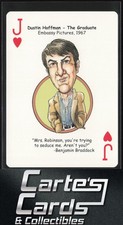Dustin Hoffman 2006 Hero Decks Hooray for Hollywood Playing Cards #JH