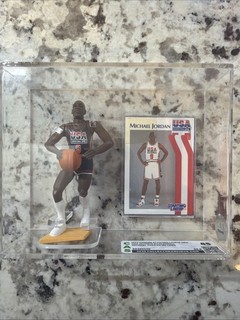1992 Kenner Starting Lineup USA Michael Jordan CAS Graded 85 High Grade SLU GOAT