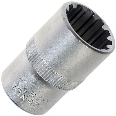 8 mm MULTI STECKSCHLÜSSELEINSATZ Stecknuss VIELZAHN (ZOLL INCH 5/16 + TORX E10)