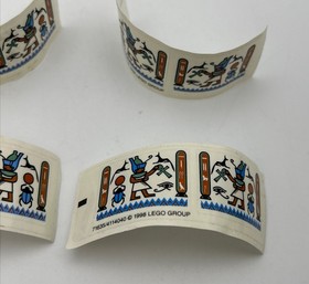 Lego Adventurers Original Sticker Sheets from Oasis Ambush Sets 5938