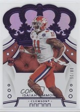 2020 Chronicles Draft Picks Crown Royale Mirror Purple 8/25 Isaiah Simmons uk2